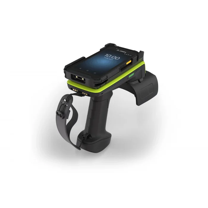 ZEBRA RFD9031-G60G700-E8 RFD90, Premium Plus, Standart Menzilli Dairesel Polarize Anten, UHF RFID, Bluetooth, WiFi, Tabanca, SE4850 Genişletilmiş Menzilli Görüntüleyici, 7000mAh Pil, Ultra Dayanıklı UHF RFID Kızak