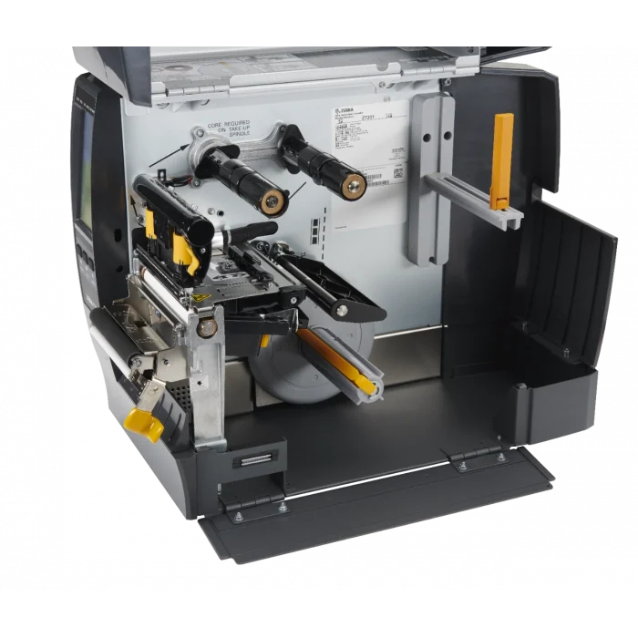 ZEBRA Termal Transfer Barkod Etiket Yazıcı ZT231 - 8 dot/mm (203 Dpi ) Etiket Sıyırıcı Taşıyıcı Sarma, USB, Ethernet Model No: ZT23142-T3E000FZ