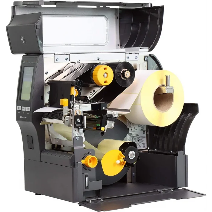 ZEBRA Termal Transfer Barkod Etiket Yazıcı ZT411 - 12 dot/mm (300 Dpi ) Liner Take-Up (Etiket Sıyırıcı) Model No: ZT41143-T3E0000Z