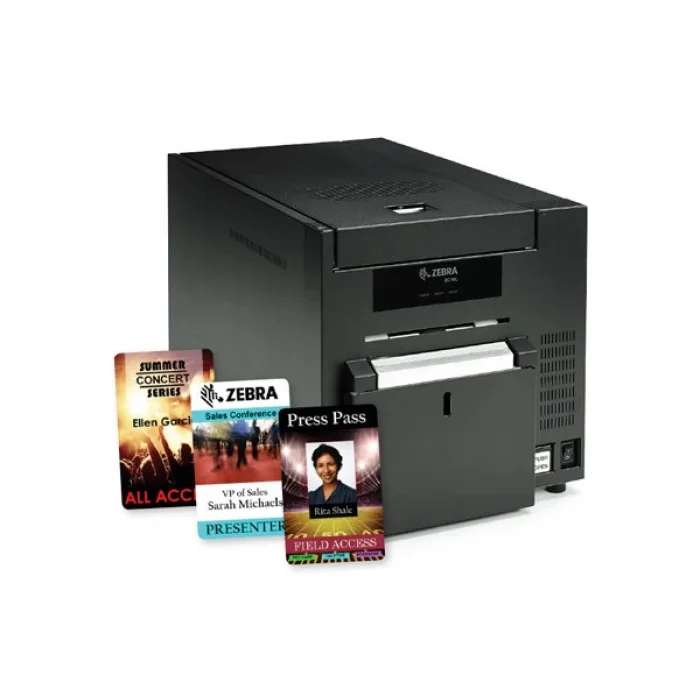ZEBRA ZC10L Büyük Boyutlu Kimlik Kartı ve Yaka Kartı Yazıcı