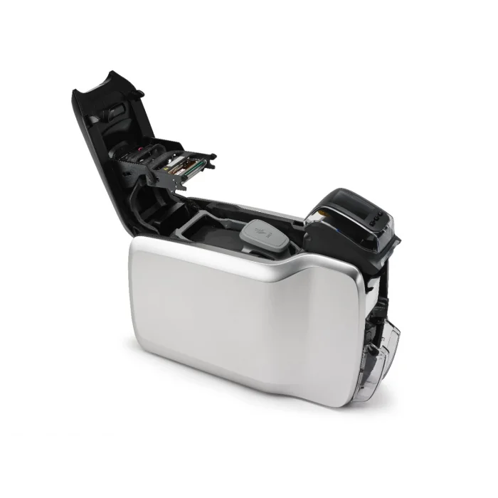 ZEBRA ZC300 PVC Kimlik Kart Yazıcı, ZC31-000CQ00EM00 Yazıcı ZC300, Tek Taraflı, USB ve Ethernet, Windows Sürücüsü, CardStudio 2.0 (Standart) uygulaması, 200 PVC kart, YMCKO şerit (200 görüntü)