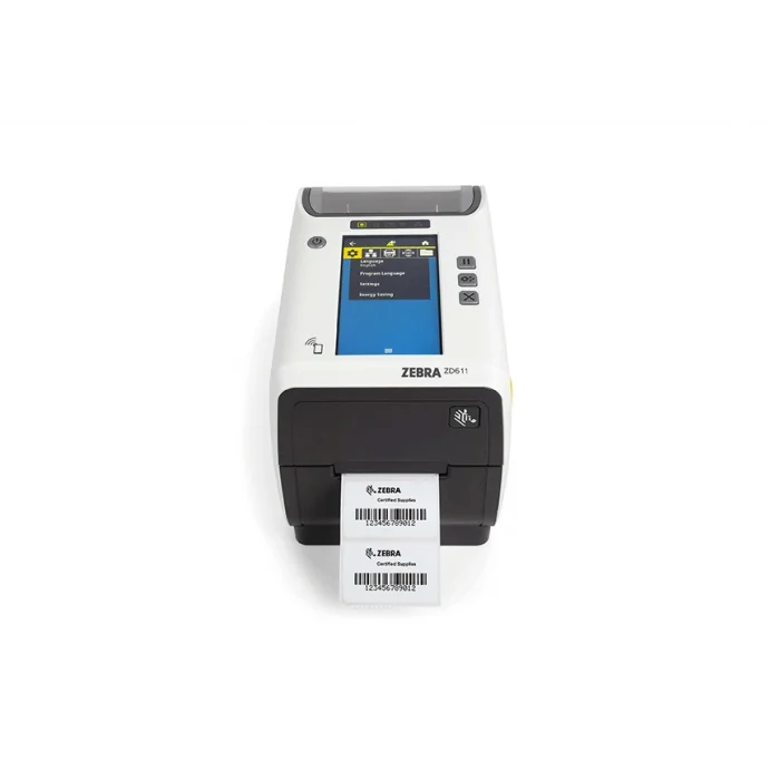 ZEBRA ZD611 Termal Transfer Barkod Etiket Yazıcı 4.3 Renkli Dokunmatik LCD Ekran; 300 Dpi, USB, USB Host, Ethernet, BTLE5, Etiket Sıyırıcı, Model No: ZD6A123-T1EE00EZ