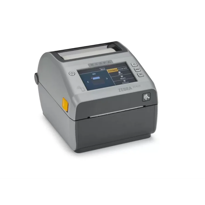 ZEBRA ZD621 Direkt Termal Barkod Etiket Yazıcı Renkli Dokunmatik LCD Ekran, 300 Dpi, USB, USB Host, Ethernet, Seri, WiFi Kablosuz, Bluetooth BT4, Model No: ZD6A143-D0EL02EZ