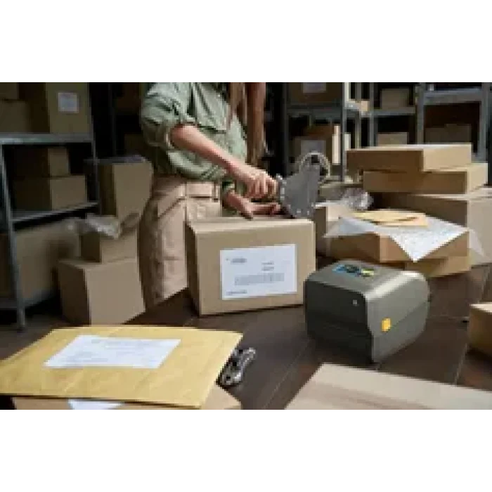 ZEBRA ZD621 Termal Transfer Barkod Etiket Yazıcı 300 Dpi, USB, USB Host, Ethernet, Seri, BTLE5, Model No: ZD6A043-30EF00EZ