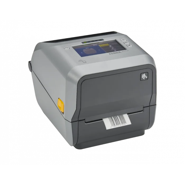 ZEBRA ZD621 Termal Transfer Barkod Etiket Yazıcı 4.3 Renkli Dokunmatik LCD Ekran; 300 Dpi, USB, USB Host, Ethernet, Seri, BTLE5, Etiket Sıyırıcı, Model No: ZD6A143-31EF00EZ