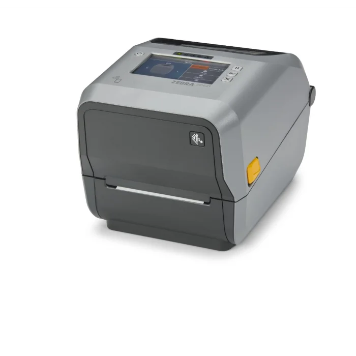 ZEBRA ZD621R Termal Transfer Barkod Etiket Yazıcı 4.3 Renkli Dokunmatik LCD Ekran; 203 Dpi, USB, USB Host, Ethernet, Seri, BTLE5, Etiket Sıyırıcı, RFID - UHF, Model No: ZD6A142-31EFR2EZ