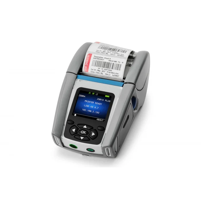 ZEBRA ZQ610 Plus-HC 2 203 Dpi Mobil Etiket Yazıcı (Sağlık Sektörü Özel)