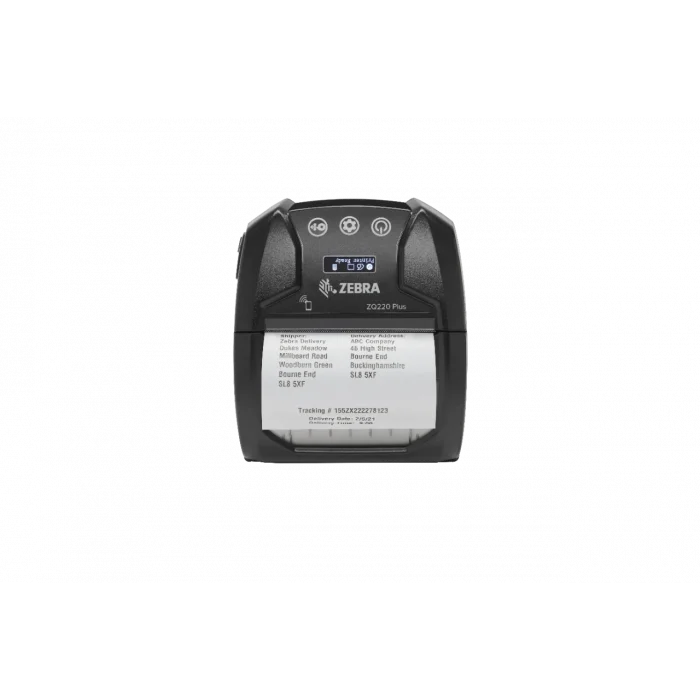 ZEBRA ZQ220 Plus ZQ22-B16B1KE-00 Mobil Fiş Etiket Yazıcı, 3 80 mm BT5, NFC, USB Şarj