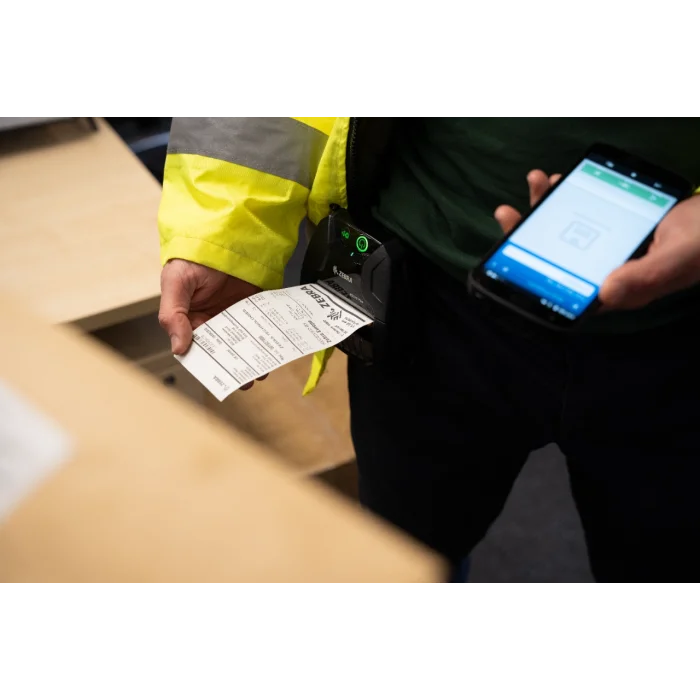 ZEBRA ZQ320 Plus Mobil Yazıcı, ZQ32-A0E04TE-00 DT Yazıcı ZQ320 Plus; Bluetooth 4.X, Etiketsiz Sensör, Dış Mekan Kullanımı