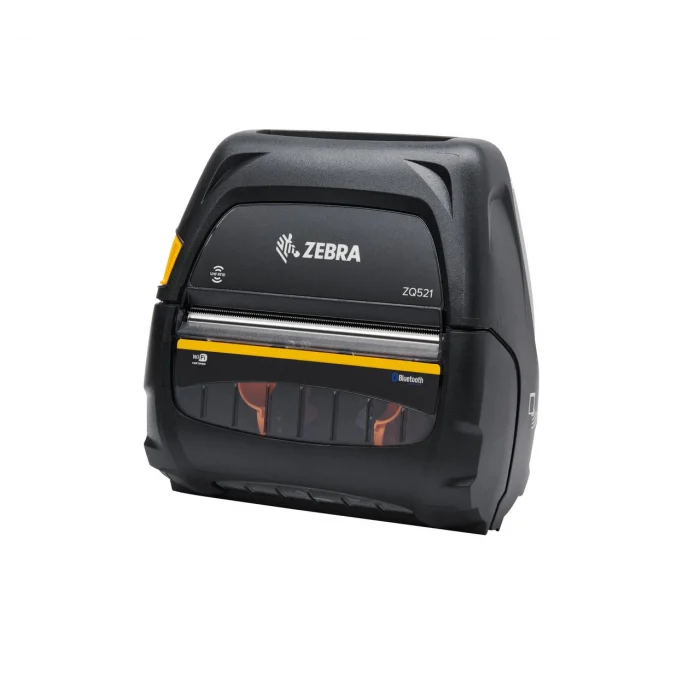 ZEBRA ZQ521 Premium Mobil Yazıcı, ZQ52-BUW000E-00 DT, 4.45/113 mm, Wi-Fi Bluetooth, Standart Pil