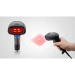 DATALOGIC QuickScan QW2520 El/Masa Tipi 1D / 2D VGA Imager Kablolu Barkod Okuyucu USB Stand, Siyah (Kit Tarayıcı, USB Kablosu 90A052258 ve Stand STD-QW25-BK içerir)