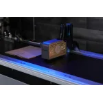 Motiva KR 2 Renkli 1200 Dpi Otomatik Tabaka Besleme Konveyörlü İnk Jet Doğrudan Markalama Kodlama Ambalaja Baskı Yazıcı