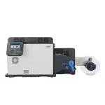 Oki Pro1050 5 Renkli LED CMYKW Kuru Toner 130mm Rulo Etiket Yazıcı