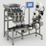 Yaban Mersini Paketleme ( Blueberry ) Etiketleme Yaz Yapıştır Makinesi