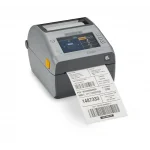 ZEBRA ZD621 Direkt Termal Barkod Etiket Yazıcı Renkli Dokunmatik LCD Ekran, 203 Dpi, USB, USB Host, Ethernet, Seri, BTLE5, Etiket Sıyırıcı, Model No: ZD6A142-D1EF00EZ