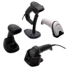 DATALOGIC QuickScan QW2520 El/Masa Tipi 1D / 2D VGA Imager Kablolu Barkod Okuyucu USB Stand, Siyah (Kit Tarayıcı, USB Kablosu 90A052258 ve Stand STD-QW25-BK içerir)