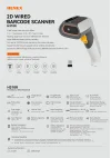 HENEX H310R 2D Kablosuz Bluetooth Barkod Okuyucu