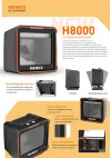 HENEX H8000 2D Masaüstü Çok Yönlü Barkod Okuyucu