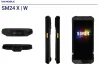 M3 MOBILE SM24X Android El Terminali 4G Wi-Fi 6E BT 5.3 NFC, 8GB/128GB, CM60E 2D Okuyucu