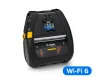 ZEBRA 4 DT Printer ZQ630 Plus RFID Wi-Fi 6 Dual Radio (802.11AX / BT5.x) Maksimum Verimlilik İçin Birinci Sınıf Mobil Etiket Ve Fiş Yazıcı