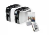 ZEBRA ZC300 PVC Kimlik Kart Yazıcı, ZC31-000CQ00EM00 Yazıcı ZC300, Tek Taraflı, USB ve Ethernet, Windows Sürücüsü, CardStudio 2.0 (Standart) uygulaması, 200 PVC kart, YMCKO şerit (200 görüntü)