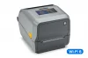 ZEBRA ZD621 Termal Transfer Barkod Etiket Yazıcı 4.3 Renkli Dokunmatik LCD Ekran; 203 Dpi, USB, USB Host, Ethernet, Seri, WiFi Kablosuz, Bluetooth BT4, Etiket Sıyırıcı, Model No: ZD6A142-31EL02EZ