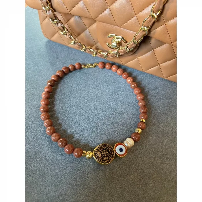 Yıldız Taşı Nazar Boncuk Kolye