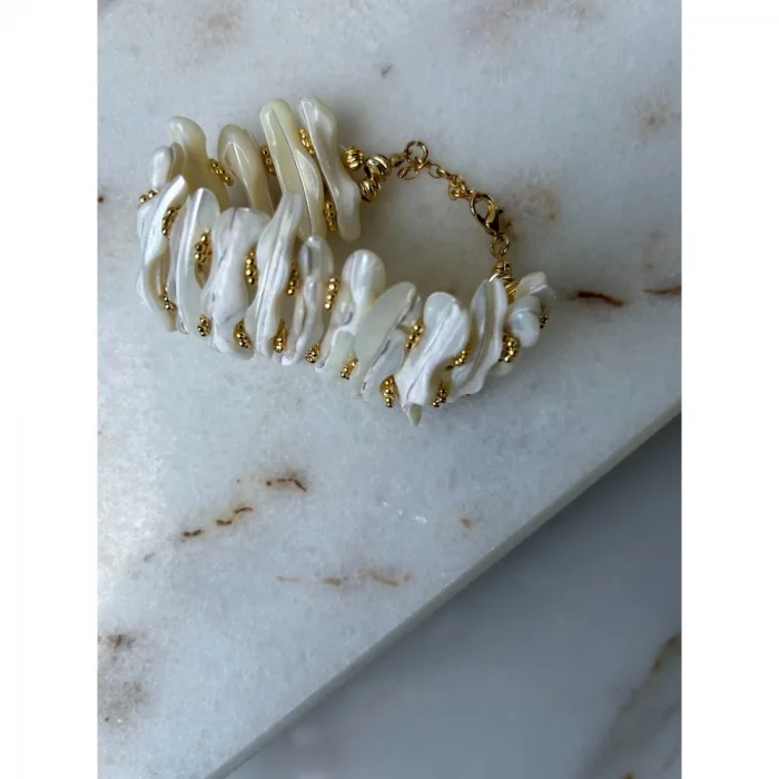 Sedef Gold Bileklik