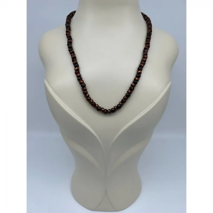 Kaplan Gözü Hematit Kolye