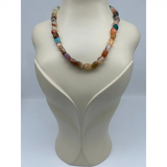 Şekilsiz Akik Kolye