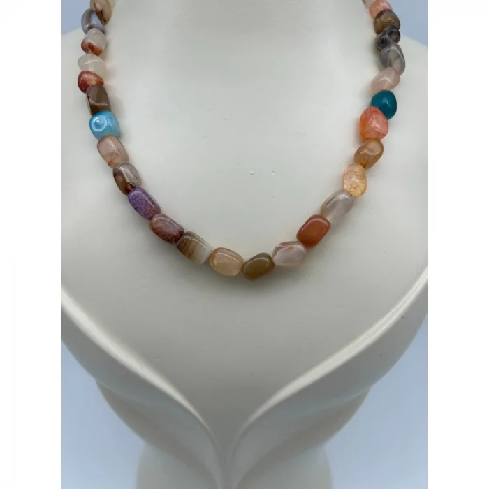 Şekilsiz Akik Kolye