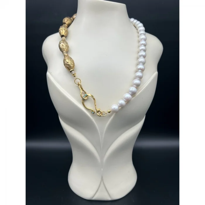 Barok İnci Otantik Kolye