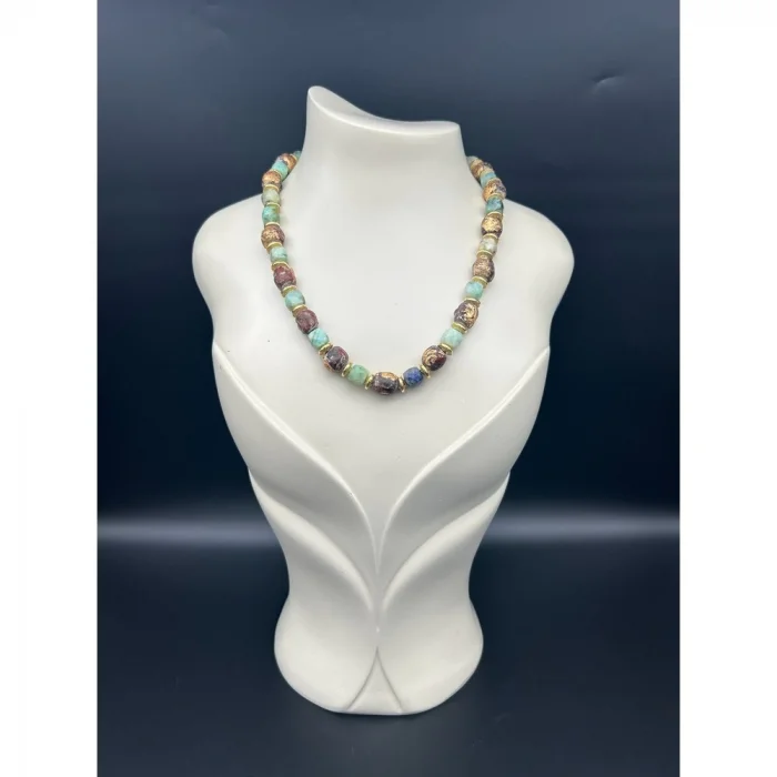 Krizokol Dekoratif Tohum Kolye ve Bileklik Set