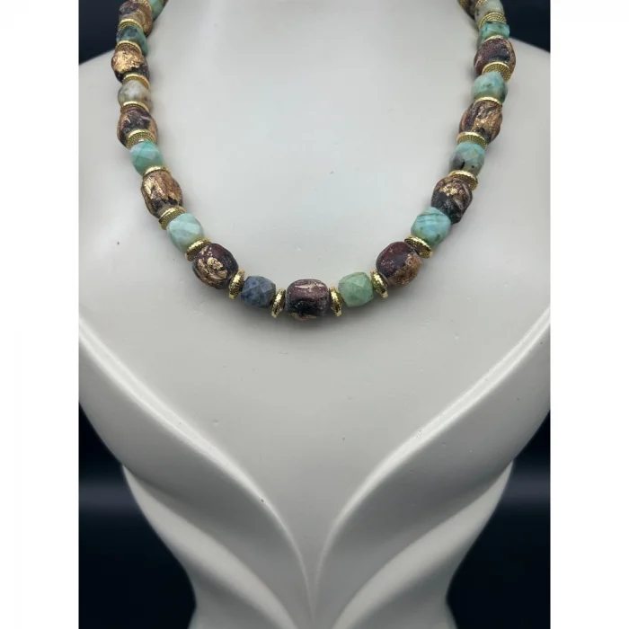 Krizokol Dekoratif Tohum Kolye ve Bileklik Set