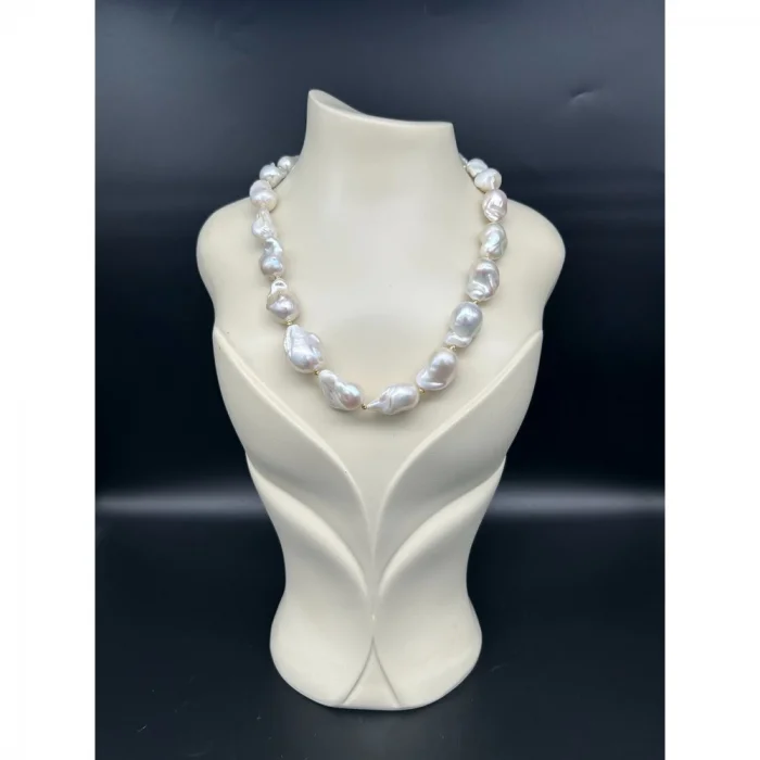 Barok İnci Gold Kolye (A+++ Kalite)