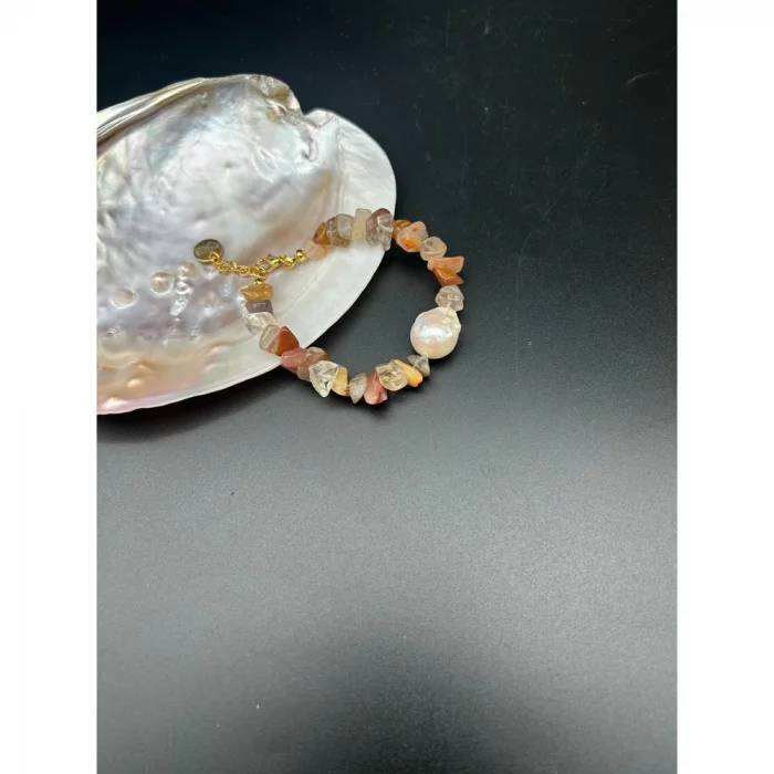 Barok İnci Kuvars Bileklik