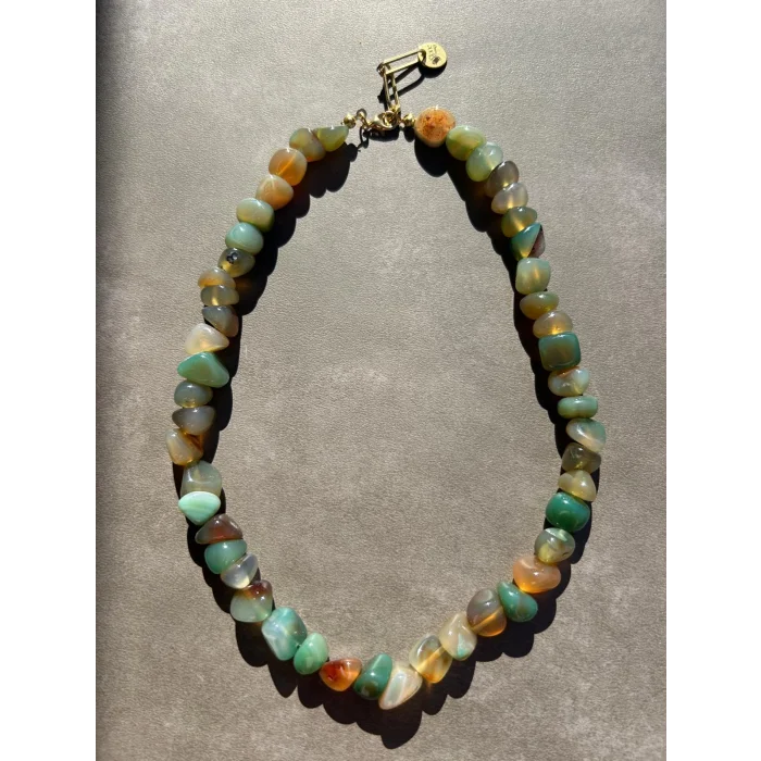 Şekilsiz Akik Kolye