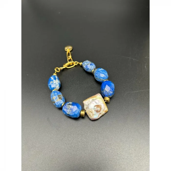 Lapis Lazuli Barok İnci Kolye ve Bileklik