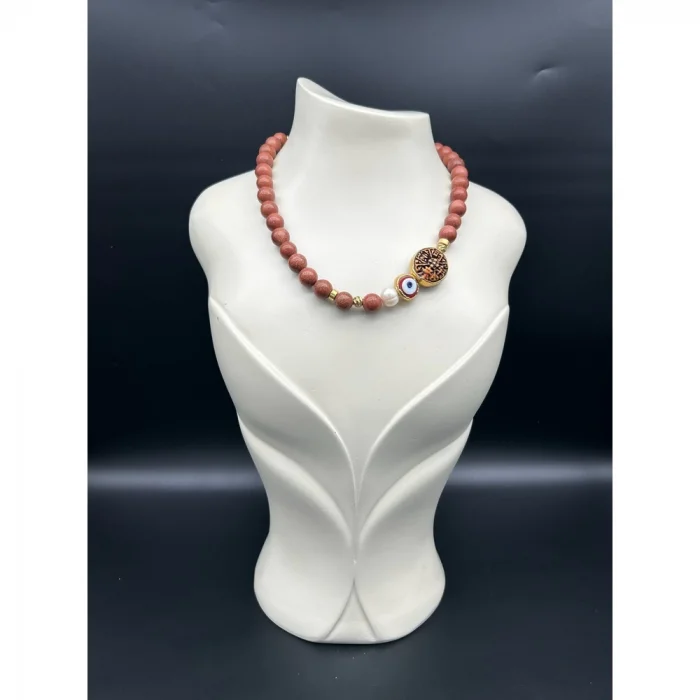 Yıldız Taşı Nazar Boncuk Kolye