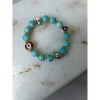 Turkuaz Nazar Boncuklu Bileklik