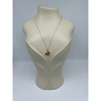 Kalp ve Anahtar Uçlu Kolye