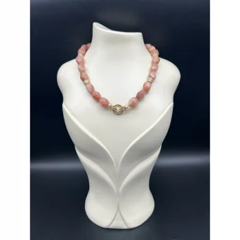 Ay Taşı Zirkon Taşlı Kolye