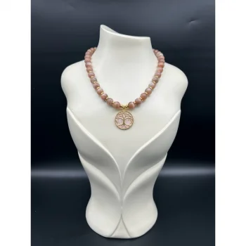 AyTaşı Hayat Ağacı Uçlu Kolye