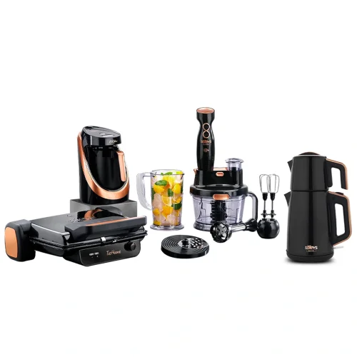 Stilevs Black Serisi 4 Lü Paket - Siyah