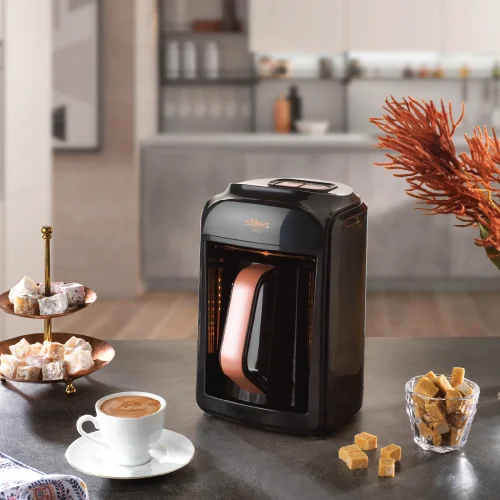 Stilevs Sadem X Otomatik Türk Kahve Makinası - Siyah