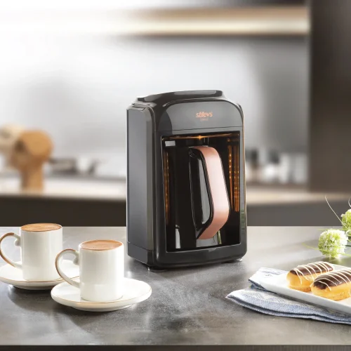 Stilevs Sadem X Otomatik Türk Kahve Makinası - Siyah