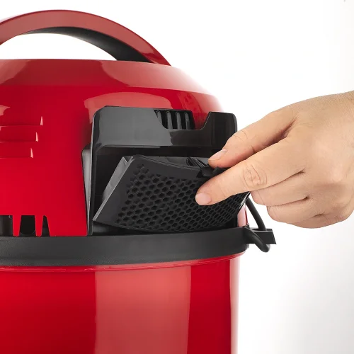 Stilevs Uzay S Islak-Kuru Elektirikli Süpürge 2400 W - Kırmızı-Siyah