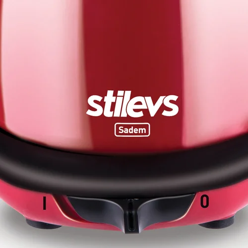 Stilevs Yeni Sadem Kahve Makinesi - Kırmızı-Siyah