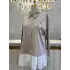 JENNE Bej Renk Kar Taneli Gömlek