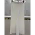 SENTEZ Ekru Renk Lastikli Geniş Paça Pantolon